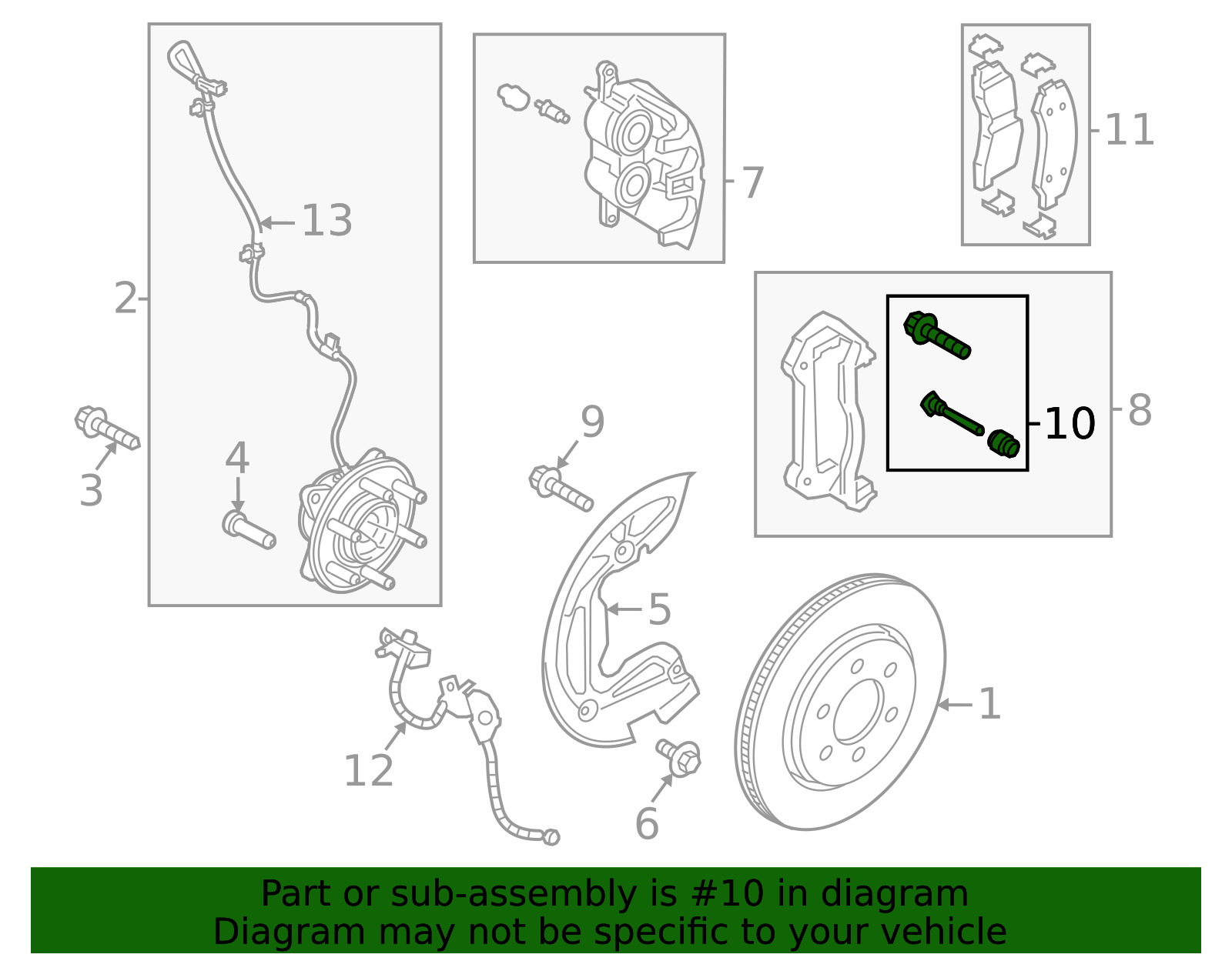 2025-2026 Ford Disc Brake Caliper Pin RL1Z-2C150-A | OEM Parts Online
