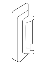 LR132837 - Body: Door Support for Land Rover: Defender 110, Defender 130, Defender 90 Image