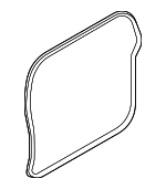 LR167155 - Body: Weather-Strip On Body for Land Rover: Defender 110, Defender 130, Defender 90 Image