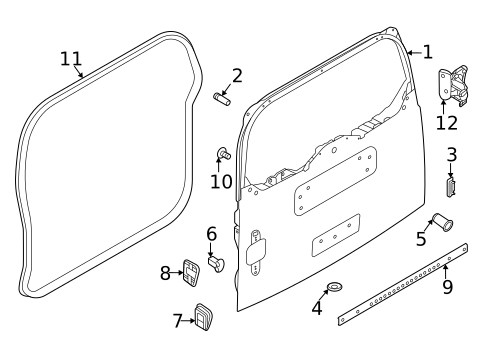 Gate & Hardware for 2023 Land Rover Defender 90 #0
