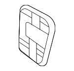 LR132307 - Body: Bezel for Land Rover: Defender 110, Defender 130, Defender 90 Image