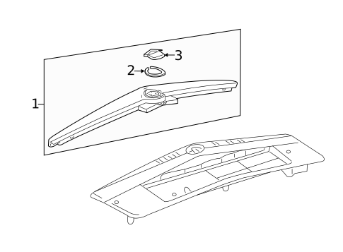 High Mount Lamps for 2004 Cadillac CTS #0