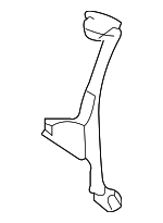 8E0805538 - Body: Stop Bumper Support for Audi: A4, A4 Quattro, S4 Image