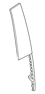 68656034AA - Body: Applique for Mopar Image