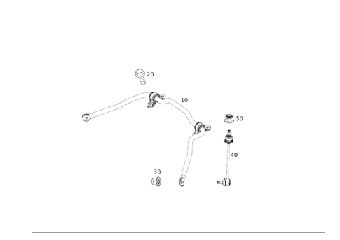 Torsion Bar, Rear for 2020 Mercedes-Benz G63 AMG #0
