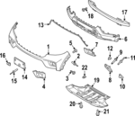 MB5Z9901927AA - : Air Deflector for Ford: Explorer Image