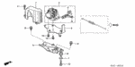 36641PY3000 - Chassis: COLLAR, ACTUATOR MOUNT for Acura Image