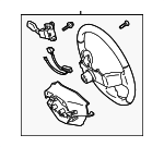 4510002E60B0 - : 2009-2013 Toyota - Steering Wheel for Toyota: Corolla, Matrix Image