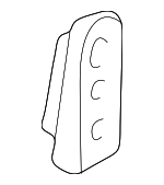 3L8Z19C593AA - HVAC: Vacuum Motor Seal for Ford: Escape | Mercury: Mariner Image