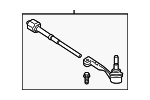 32105A97051 - Steering: Tie Rod Assembly for BMW Image