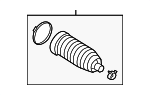 32106871895 - Steering: Boot for BMW Image