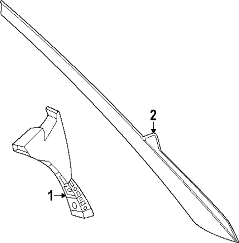 Exterior Trim - Quarter Panel for 2025 Nissan Murano #0