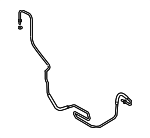 5C0422893BJ - Steering: Power Steering Pressure Hose for Volkswagen Image