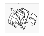87650ZM74C - : Seat Back Assembly for Nissan Image