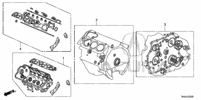 Gasket Kit for 2014 Acura TL #0