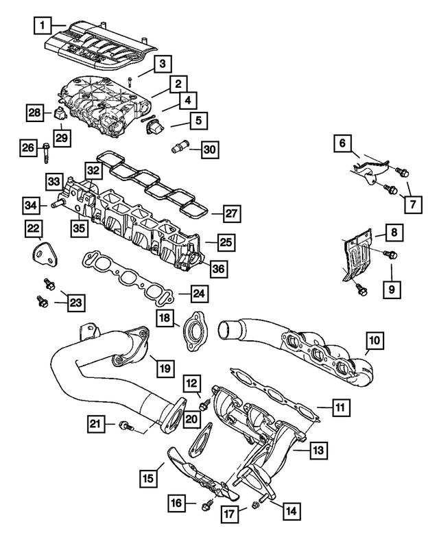 5103293AB - : Manifold Tuning Valve Actuator Package for Mopar Image