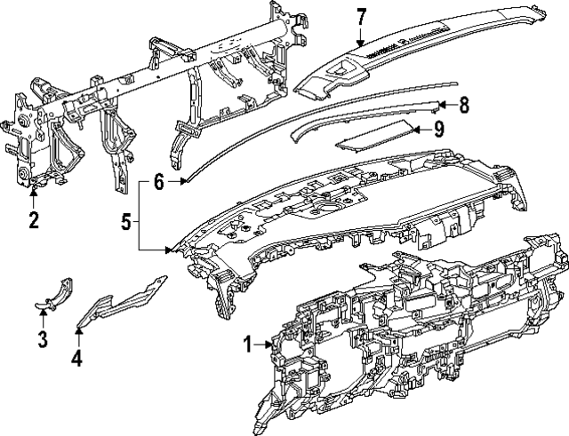 85005239 - Body: Carrier for GM Image