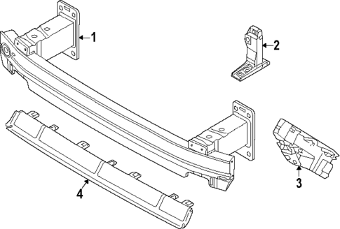 Bumper & Components - Front for 2025 Audi Q7 #1