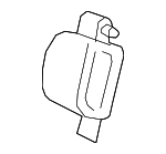 82915TJBA21ZA - Body: Seat Belt Cover for Acura Image