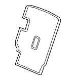 82129TJBA21ZA - Body: Seat Back Panel for Acura Image
