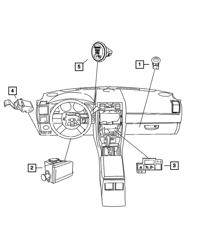 5189366AB - Electrical: Parking Brake Switch for Mopar Image