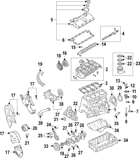 Oil Pump for 2009 Volkswagen Jetta #0