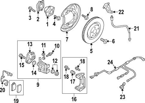 Parking Brake for 2024 Audi Q8 e-tron #0