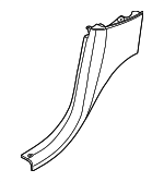 51437002497 - Body: Rear Trim Panel for BMW: Z8 Image