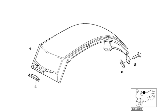 46637651263 - : Gasket                    for BMW-Motorrad Image