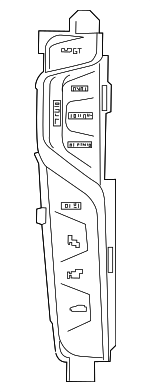 61316993901 - Body: Control Switch for BMW: 740e xDrive, 740i, 740i xDrive, 750i, 750i xDrive, M760i xDrive Image