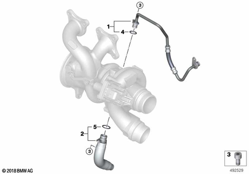 Exhaust Manifold for 2019 BMW 840iX #1