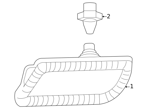 Side Marker Lamps for 2004 Mercedes-Benz SLK230 #0