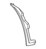 22829497 - Body: Splash Shield for Chevrolet: Camaro Image