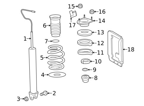 Struts & Components for 2023 Porsche 911 #7