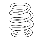 99133353116504 - Suspension: Spring for Porsche Image