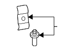 17228699987 - Cooling System: Return Line Clamp for BMW Image