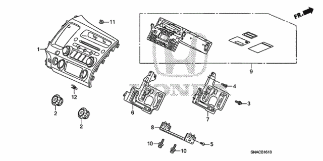 Audio Unit (1) for 2010 Honda Civic #0