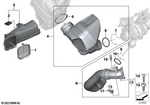 13628489539 - Fuel Preparation System: Pressure Sensor for BMW Image