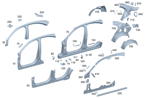 Side Walls for 2024 Mercedes-Benz E350 #0