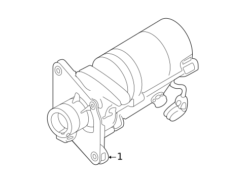 Starter & Related Components for 2005 Subaru Baja #0