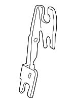 4G0971845J - Brakes: ABS Sensor Wire Bracket for Audi Image