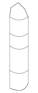 90126A0017 - Engine: Rear Bracket Stud for Lexus: ES350, RC F, RC300, RC350, RX350, RX350L, RX450h, RX450hL, TX550h+ Image