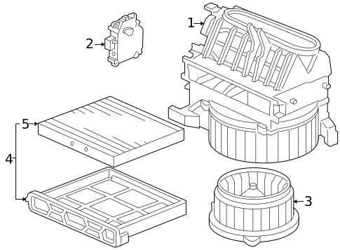 Blower Motor & Fan for 2007 Honda Accord #2