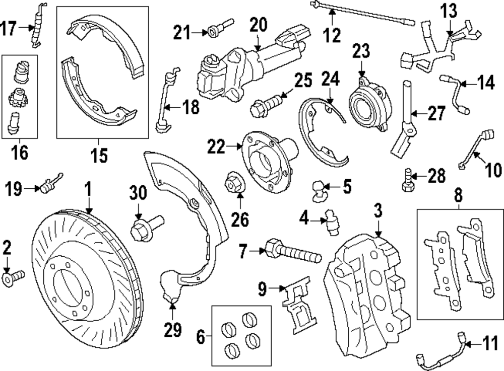 1 Set Of Brake Pads (9GT-698-451-D)