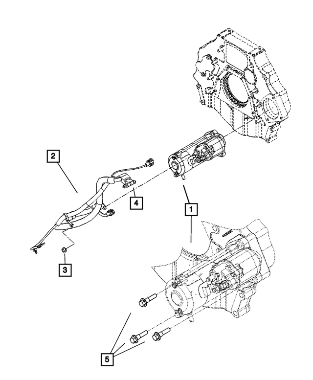 4761364AB - Electrical: Nut for Mopar Image