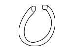 9052177001 - Brakes: Bearing Snap Ring for Scion: xA, xB | Toyota: Corolla, Echo, Paseo, Tercel Image