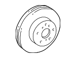 4351252080 - Brakes: Rotor for Scion: xA, xB Image