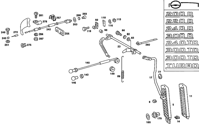1233003620 - : Shaft for Mercedes-Benz Image
