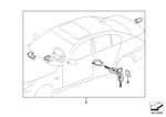 71236906390 - Bodywork: Label "Key Memory" for BMW Image