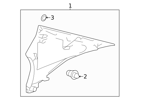 Interior Trim - Quarter Panels for 2013 Lexus GS450h #0